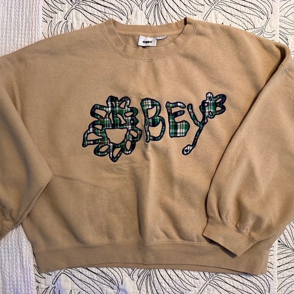 Obey Tops - OBEY Nana Crew Neck Sweatshit